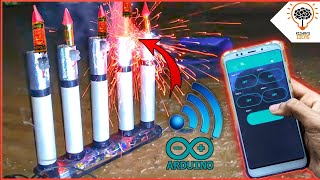 Arduino based Mobile Control Rocket Launcher | smart rocket | Arduino Project