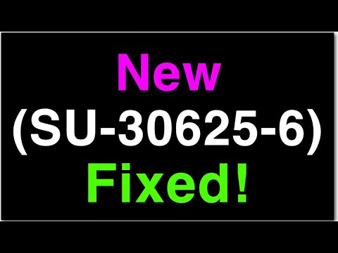 Ps4 Su 6 Error Code Fix New Youtube