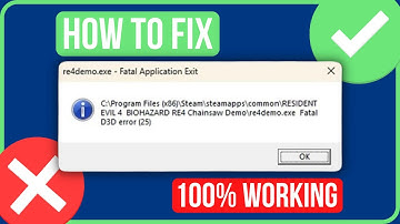 FIX RESIDENT EVIL 4 FATAL D3D ERROR: Easy Tutorial | RE4 Remake Fatal D3D Error