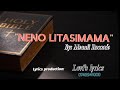 NENO LITASIMAMA (Lyrics)- Msanii Records