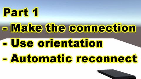 Smartphone as VR controller using Muvslide and Unity - Part 1/4