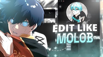 How to Edit Like MOLOB in CapCut ! | Step by Step