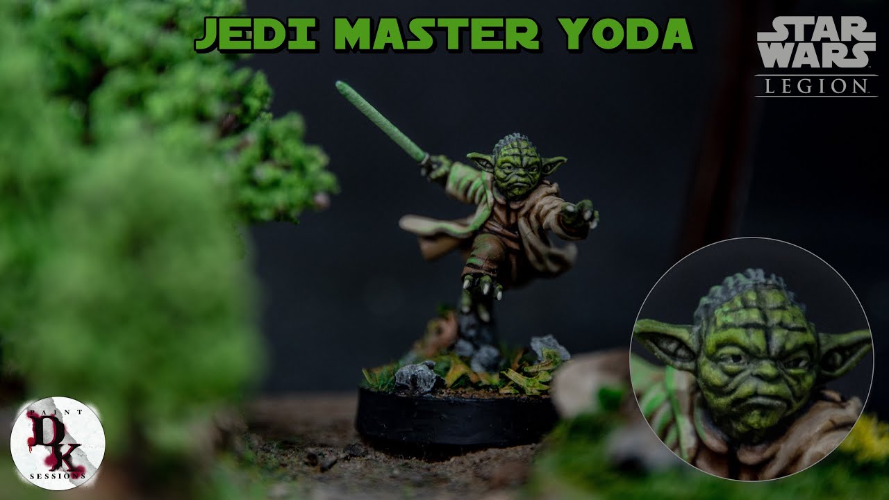 Let'S Paint - Jedi Master Yoda ( Star Wars Legion ) - Youtube