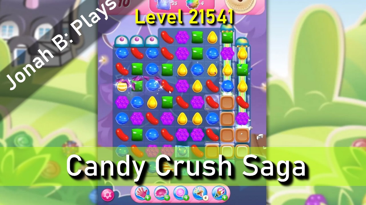 Candy Crush Saga Level 21541 - YouTube