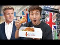 Eating At GORDON RAMSAY'S Fish & Chips Restaurant... (You won't believe this)