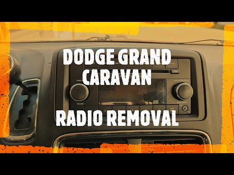 Dodge Grand Caravan - Radio Removal / Replacement (2008 - 2019)