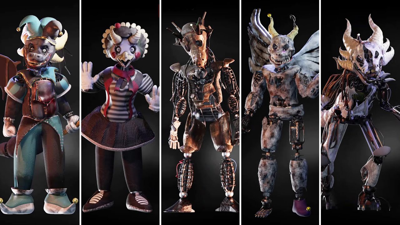 Tealerland All Animatronics Extras Custom Hour Challenges YouTube