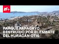 Huracán Otis en Acapulco, así luce la destrucción del Parque Papagayo - En Punto