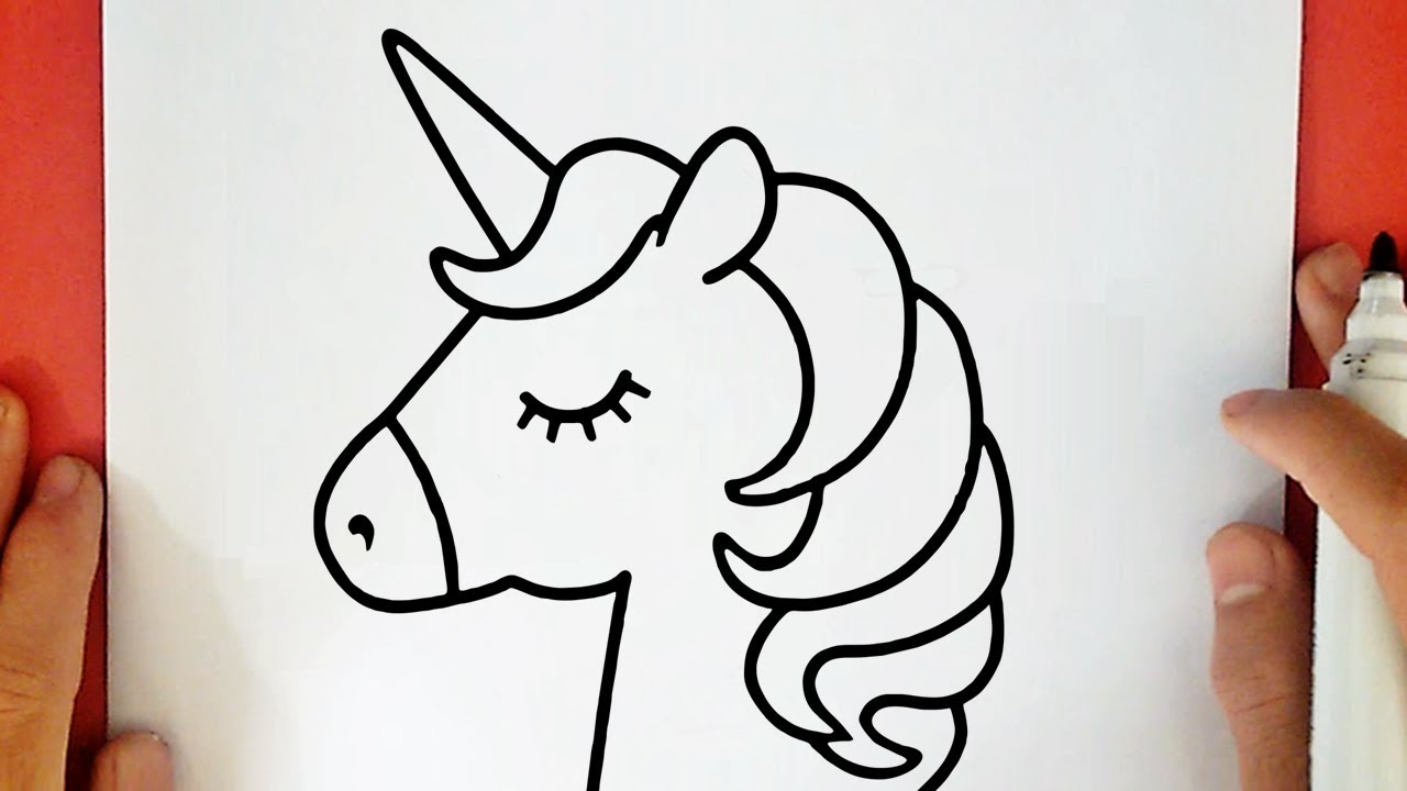 Como DESENHAR e COLORIR UNICÓRNIO - Como DIBUJAR y COLOREAR UNICORNIO - How  to DRAW a UNICORN 