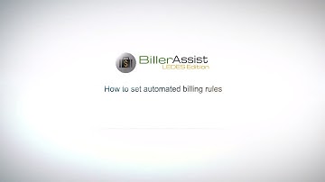 How to Set Automated Billing Rules | BillerAssist EasyCodes Edition