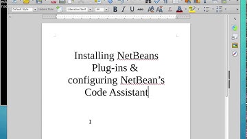 NetBeans Plugin Installation