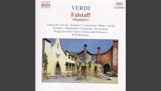 Falstaff: Act III: Dal labbro il canto
