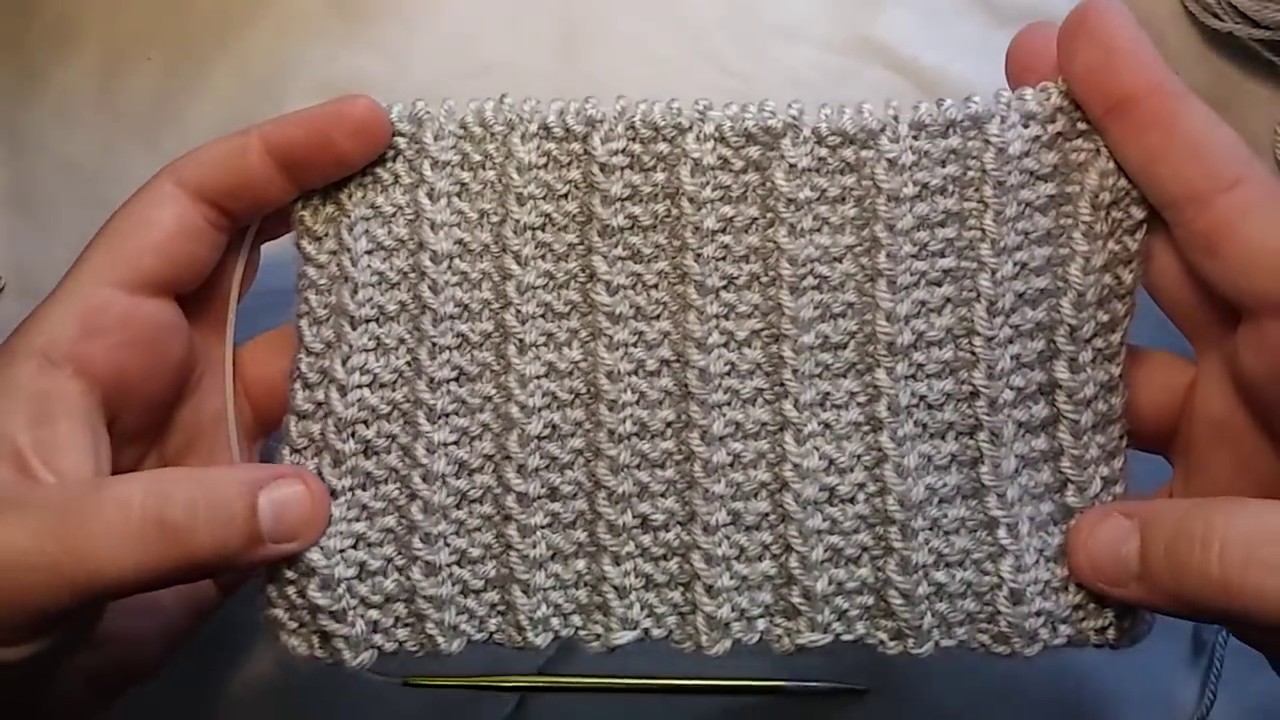 How To Knit The One Row Scarf