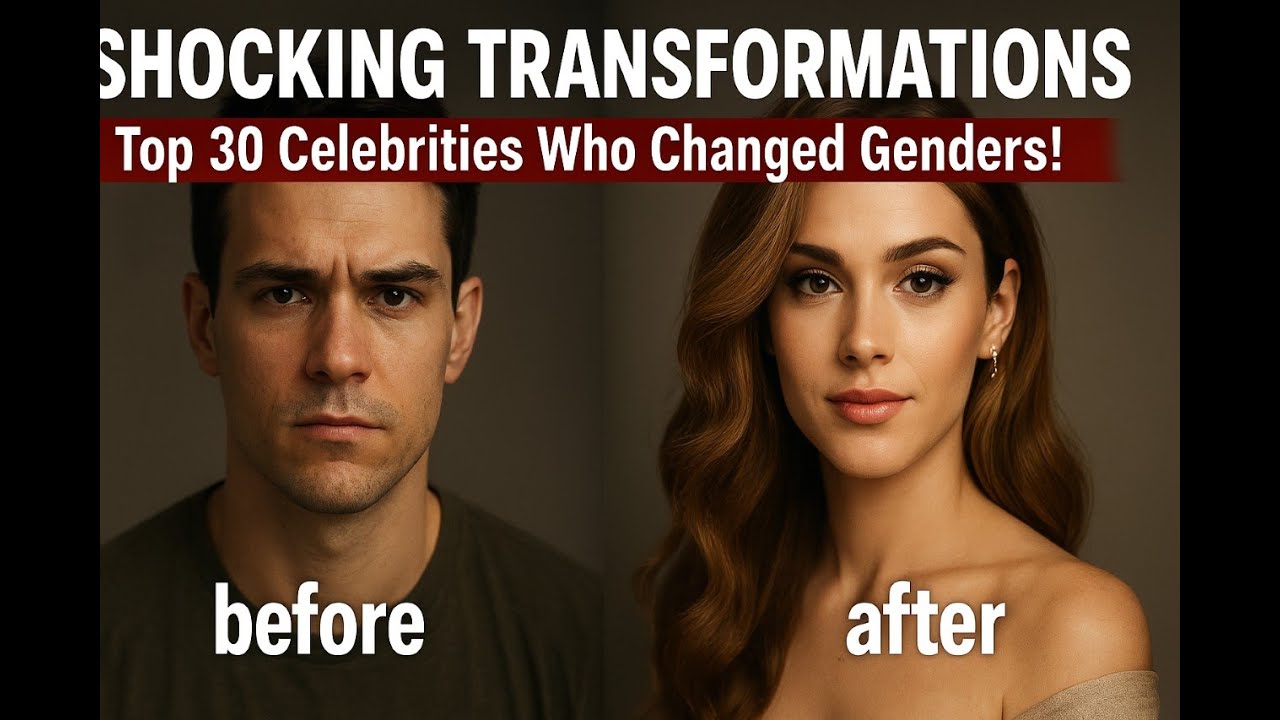 You Won’t Believe These Celebrities Were Born Different 😱 | Top 30 Transgender Transformations
