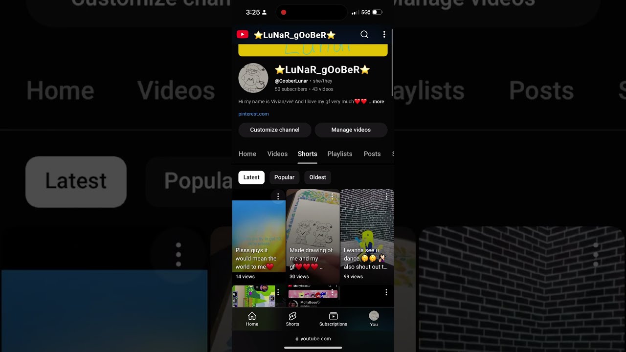 GUYS TYSM FOR 50 SUBSSSS 