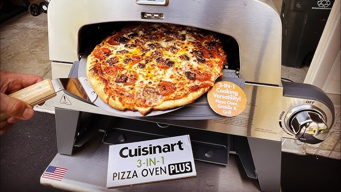 Cuisinart 3-in-1 Pizza Oven, Griddle, & Grill