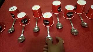 KITTY GAME ONE MINUTE jumping cup three 3 step masti game