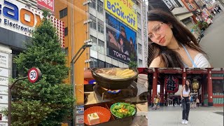 harajuku, Meiji shinto shrine, Shibuya crossing, and hot pod dinner