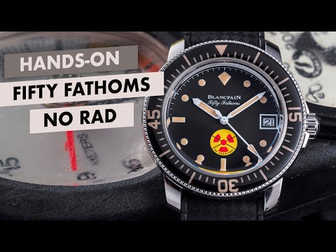 The Legendary Dive Watch - Blancpain Tribute To Fifty Fathoms No Rad