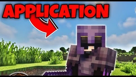 my Aurelium SMP application I GOT IN