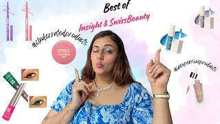 Insight & Swiss Beauty | 5 best products under 500 | #underratedmakeup