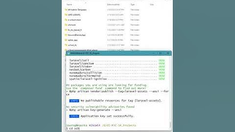 Wow Your KNOW, How to Install Laravel 9 on Windows 11 2023 #shorts