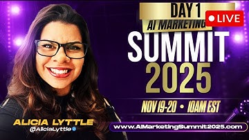🔴 AI MARKETING SUMMIT 2025 Day 1