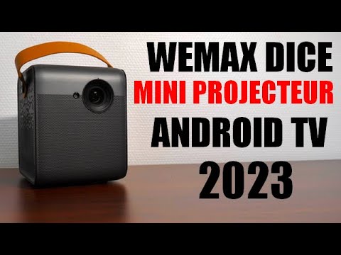 MINI PROJECTEUR ANDROID TV 2023 - LE MEILLEUR QUE J'AI TESTÉ Wemax