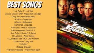 RÁPIDOS Y FURIOSOS 1 _ Full Soundtrack Completo _Best Songs _ Fast And Furious 1 OST 2001