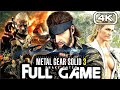 METAL GEAR SOLID 3 SNAKE EATER Gameplay Walkthrough FULL GAME (4K 60FPS) REMASTERED