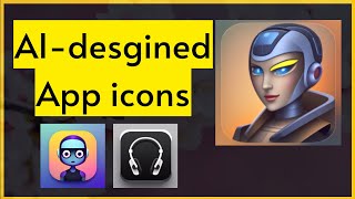 Design iOS App icons with AI Stable Diffusion - No Code - Google Colab included