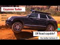 Porsche Cayenne twin turbo  Off-Road Moguls Rock & Sand