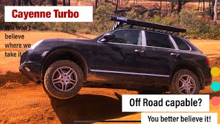 Porsche Cayenne twin turbo  Off-Road Moguls Rock & Sand