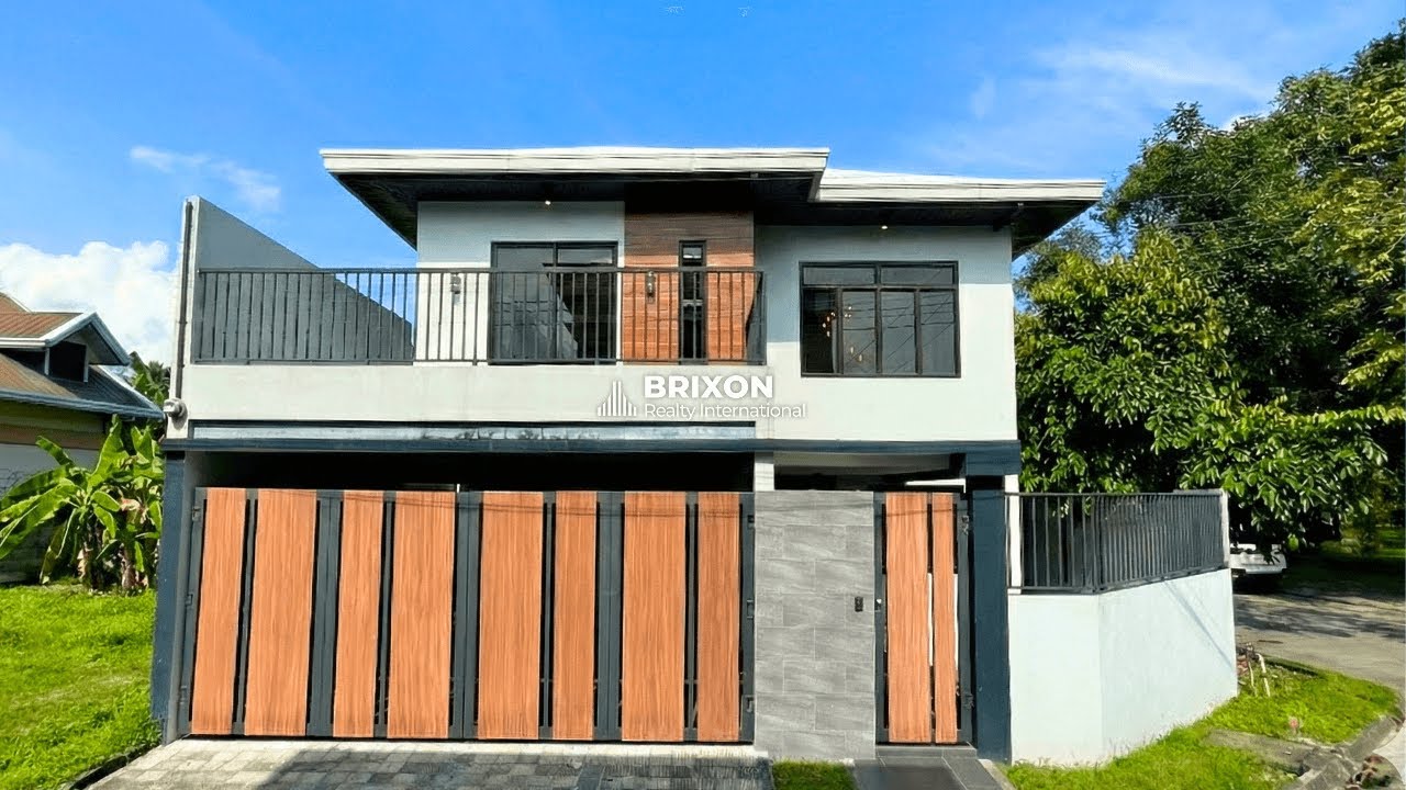Modern 2-Storey House For Sale near SM Telabastagan in San Fernando, Pampanga near Angeles Clark