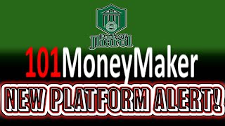 New Platform Alert 101 Money Maker 9123 -- Giving This A Shot Lets See How It Goes