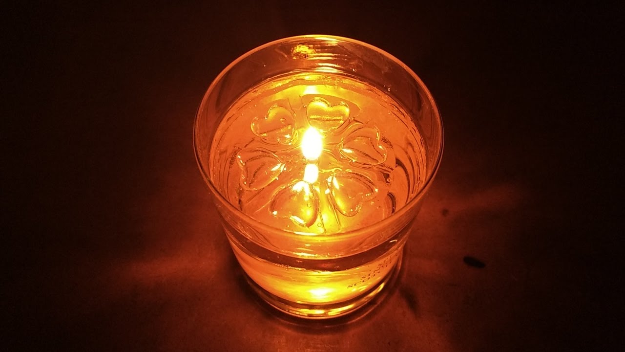 Floating Water Candles (Floating Vegetable Oil Burning Disc Candles) 