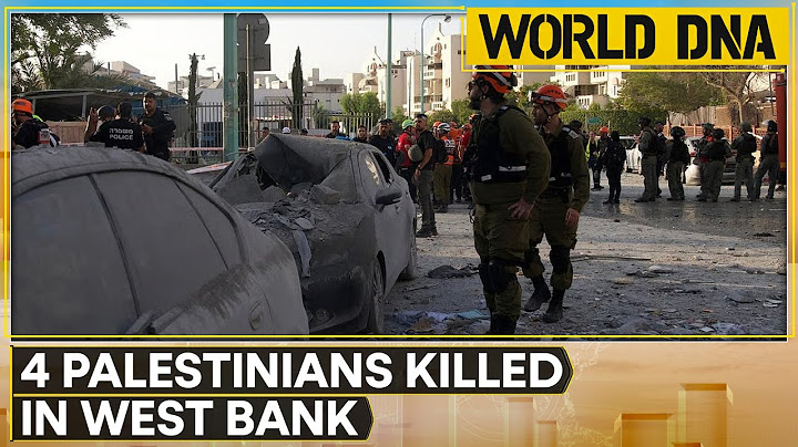 4 Palestinians Killed In Occupied West Bank, Israeli Settlers Ignite Clash In The Region |World DNA