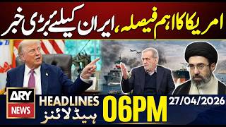 Iran-US Tensions: Iranian FM Araghchi Urgent Diplomatic Tour | ARY News 6 PM Headlines | 27th Apr 26