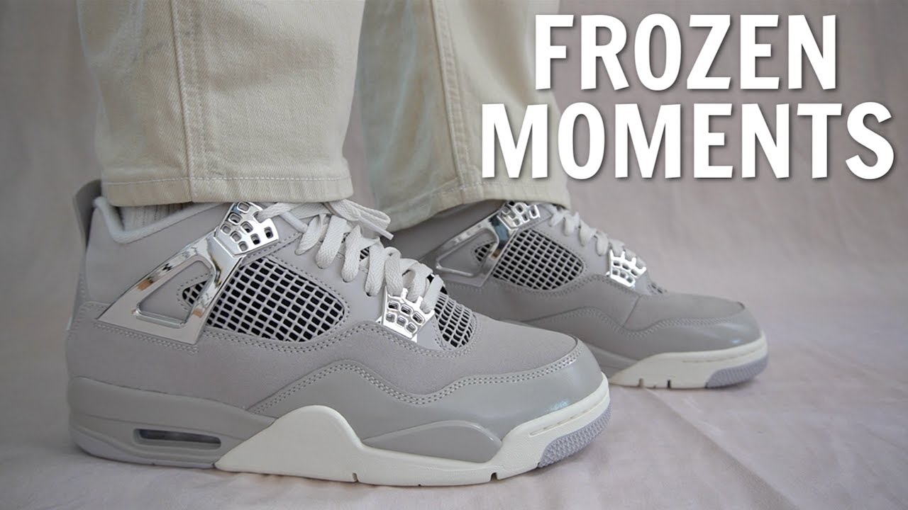 The CLEANEST Jordan 4 this year? - Jordan 4 Frozen Moments The CLEANEST Jordan 4 this year? - Jordan 4 Frozen Moments