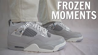 The CLEANEST Jordan 4 this year? - Jordan 4 Frozen Moments Review & On Feet
