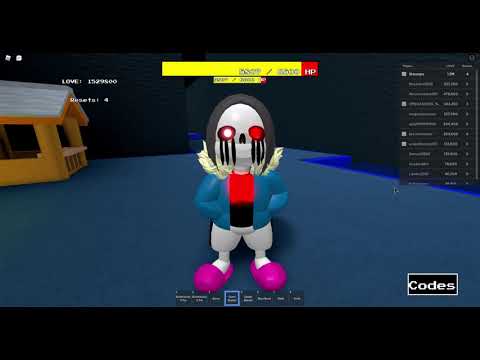 Playing Roblox Sans Multiverse Battle Skachat S 3gp Mp4 Mp3 Flv - codes for sans multiversal battles roblox