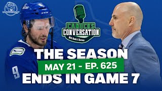 Canucks' season comes to an end in Game 7 ft. Jeff Paterson | May 21 2024