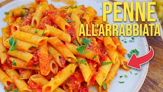 How to Make PENNE all'ARRABBIATA Like an Italian (The Angry Spicy Pasta Recipe)
