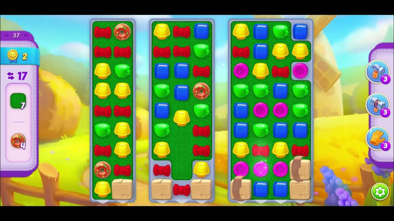 How To Beat Level 37 On Homescapes Homescapes - Level 37 - How to complete - YouTube