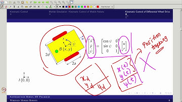 mod07lec38 - Simulation of Land-based Mobile Robots along with Kinematic Control Part 2