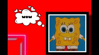 طريقة تلوين سبونج بوب | How to coloring  Sponge Bob