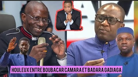 Houleux entre Boubacar CAMARA et Badara GADIAGA 16 novembre 2024