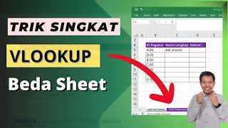 Trik Cara Vlookup Beda Sheet di Excel