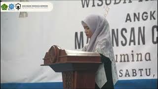 Al Mujadalah ayat 11 Qari'ah Wisuda