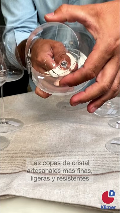 Las nuevas copas de cristal irrompible Klimer - Gastroactitud